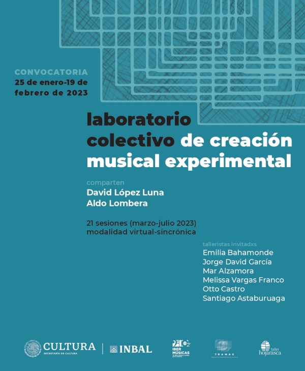 Convocatoria: Laboratorio colectivo de creación musical experimental – TRAMAS